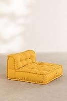 Urban Den Cotton Floor Sofa Yellow Seating Lazy Sofa Pillow New Modula Chair, Living Room Interior Home Decoration...