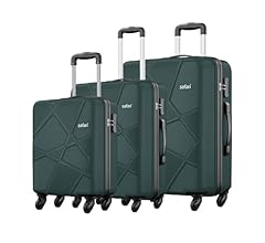 Pentagon Set of 3 (Cabin + Medium + Large) Trolley Bags Hard Case Polypropylene 4 Wheels 360 Degree Wheeling Luggage, Trave…