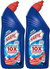 Harpic 1 Litre (Pack of 2) - Original, Disinfectant Toilet Cleaner Liquid | Suitable for Toilet Bowls