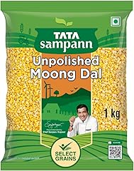 Tata Sampann Unpolished Moong Dal (Split), 1Kg