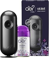 Godrej aer Matic Kit (Machine + 1 Refill) - Automatic Room Fresheners with Flexi Control Spray | Violet Valley Bloom |...